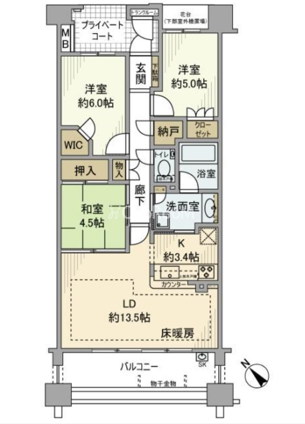 プラウド元住吉