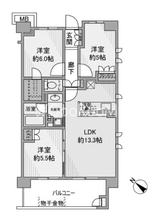 クレヴィア東雪谷