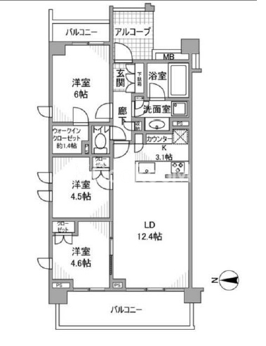 パークホームズ世田谷赤堤